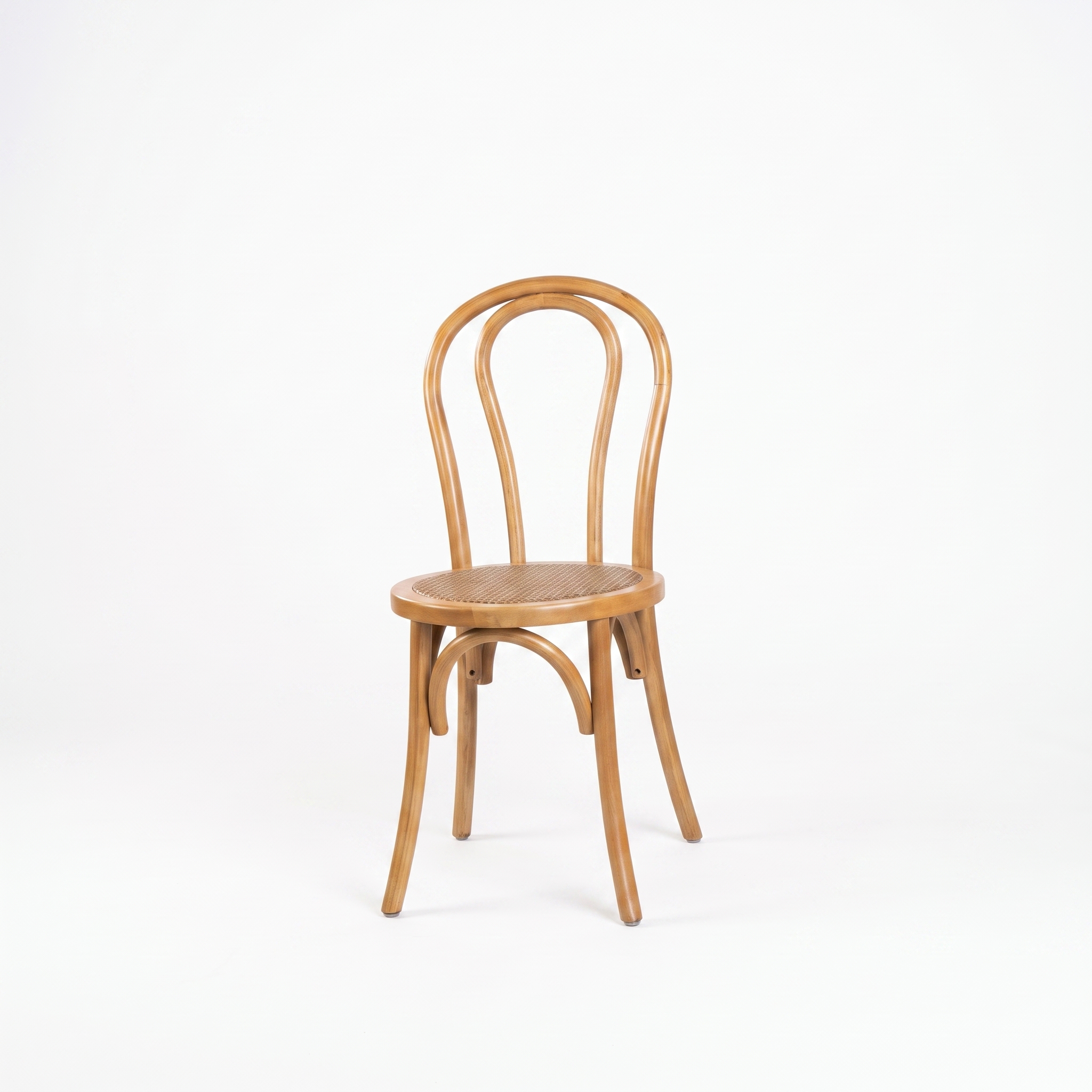Natural Wood Thonet Bistro Chair