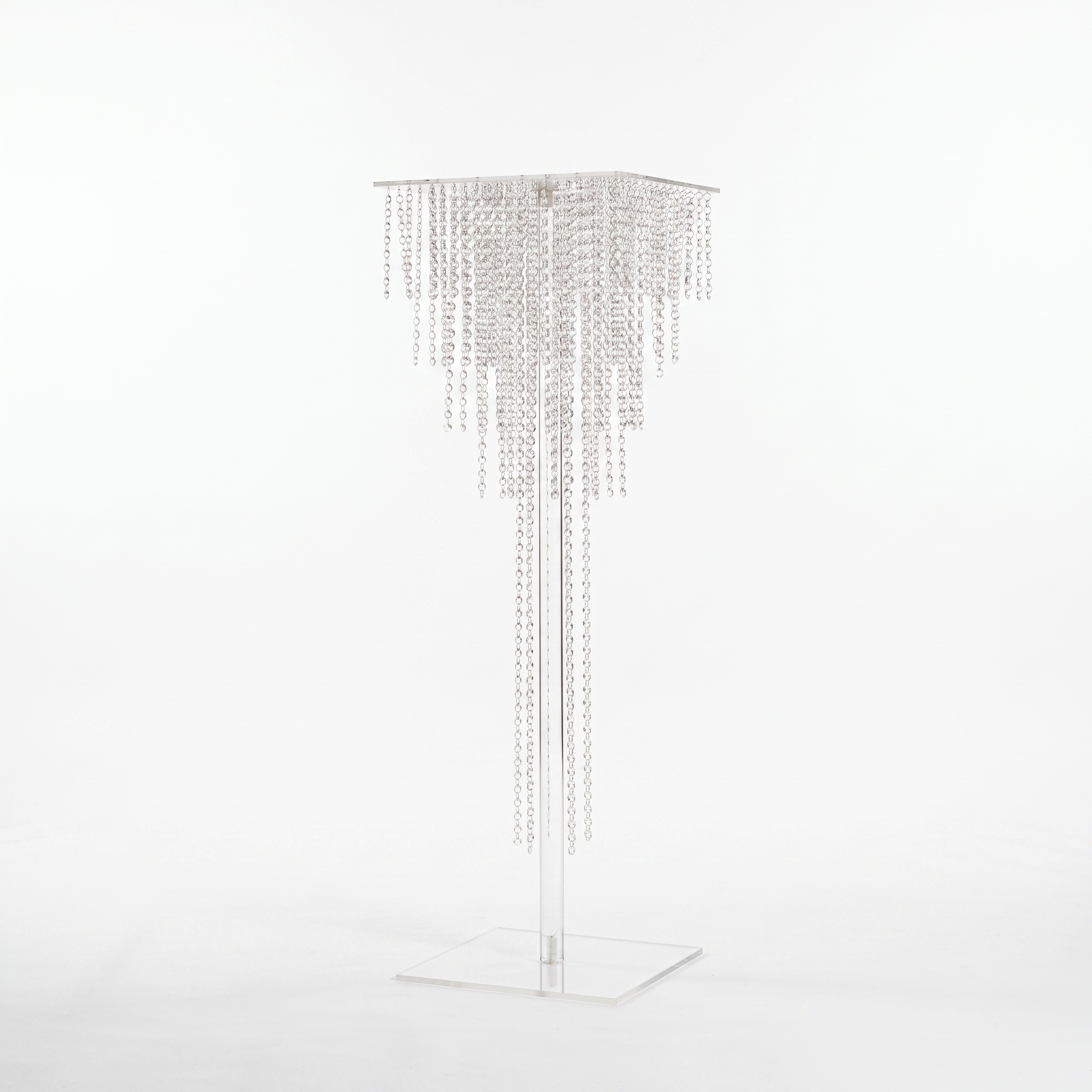 Crystal Drop Candelabra on Stand