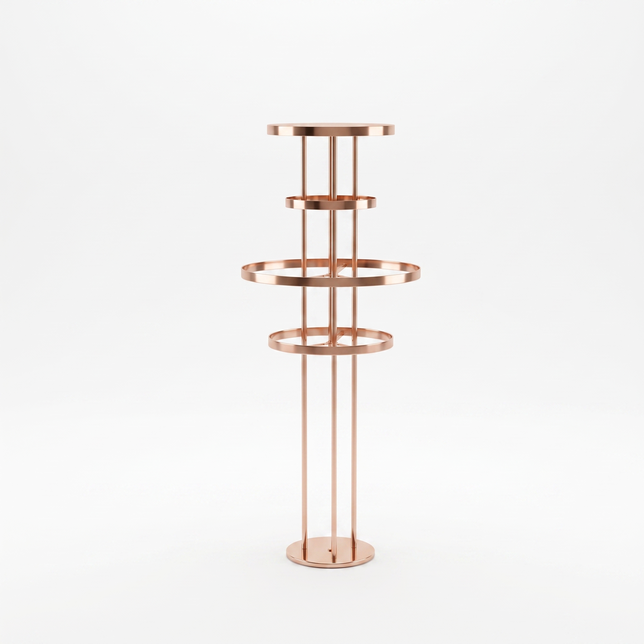 Tiered Gold Display Stand